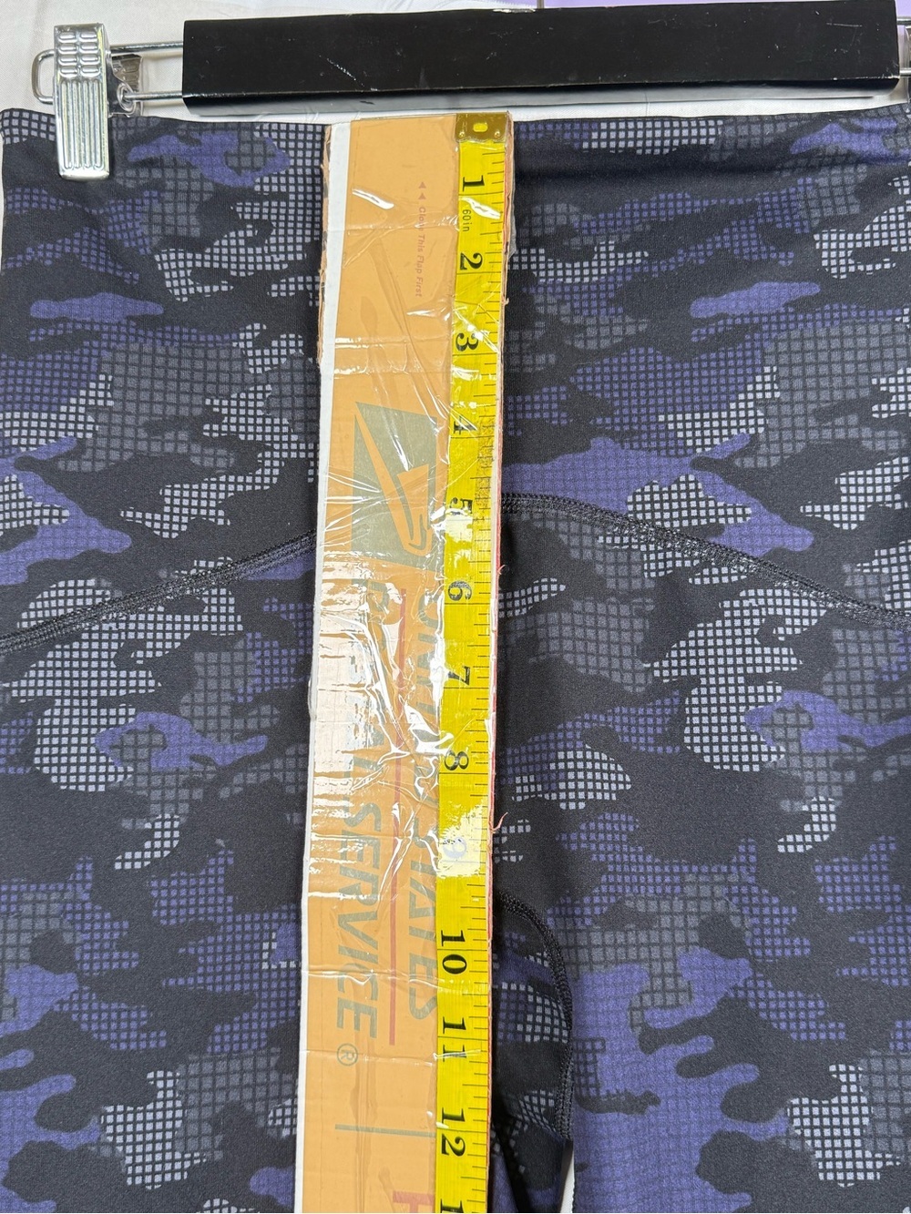 SPANX Crop compression Legging size L camo blue - Picture 6 of 7
